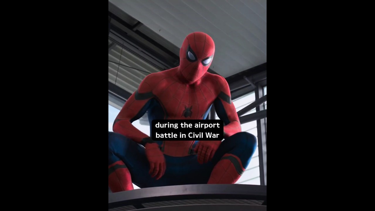 Why did Tony call 'Underoos' to Spider-Man in CIVIL WAR...