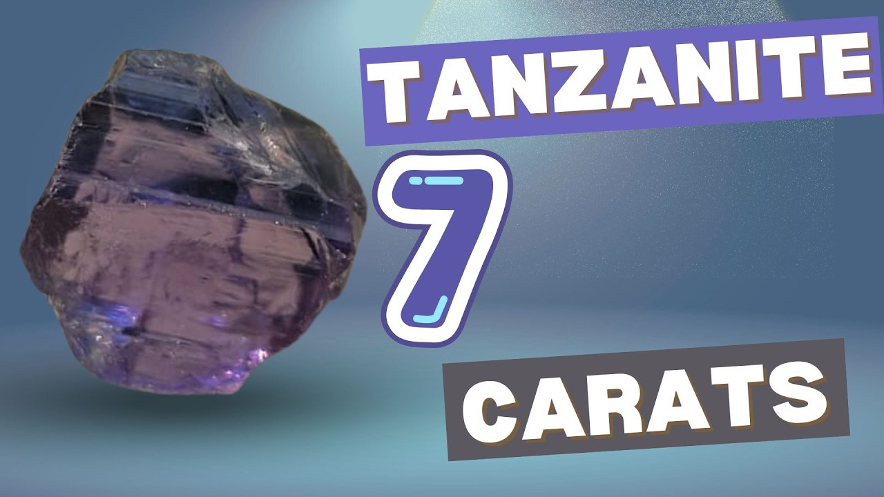 Natural Tanzanite Stone | Rare Blue Violet Gemstone
