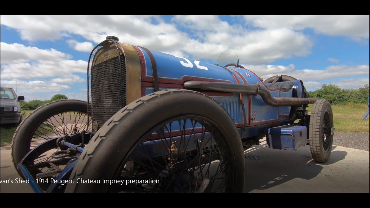 Гоночный автомобиль Indy 500 10L 1914 года — Ivan's Shed