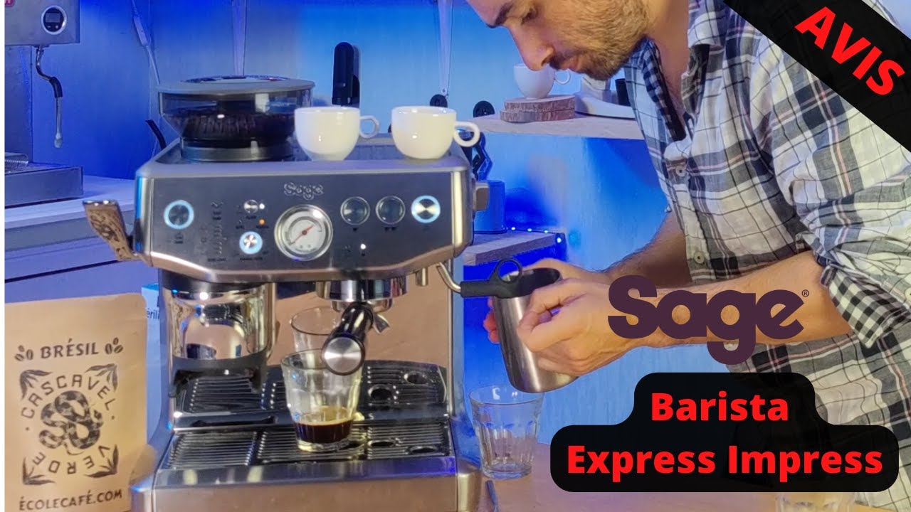 Sage Barista Express Impress, une belle surprise !