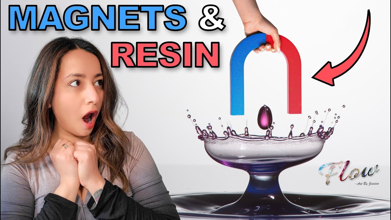 Using Magnets to create unique effects in Resin
