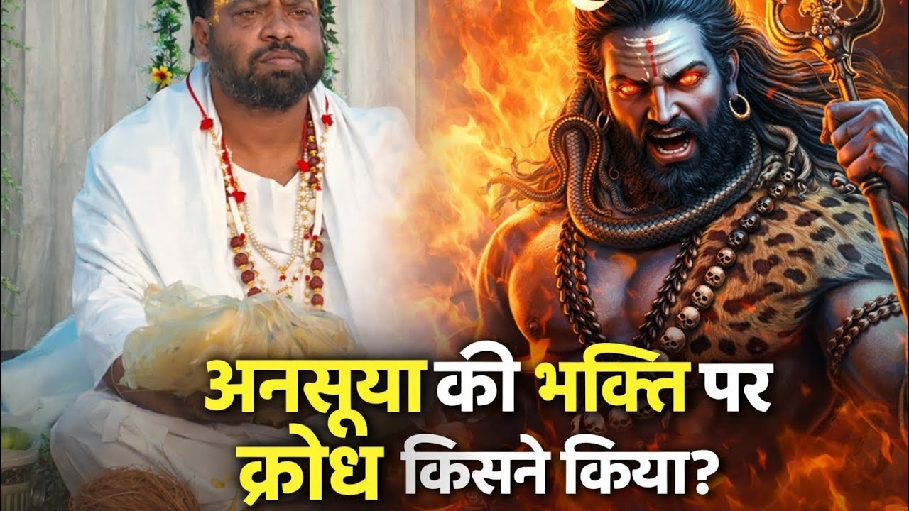 अनसूया की भक्ति पर क्रोध किसने किया 😭 गुलशन कबीर चैनल के माध्यम से सुनिए संत का इशारा