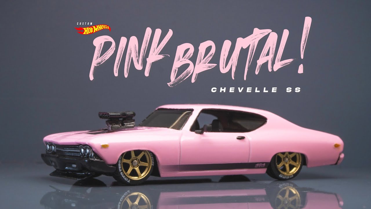 Pink, But BRUTAL 🔥’69 Chevelle SS Hot Wheels Restomod