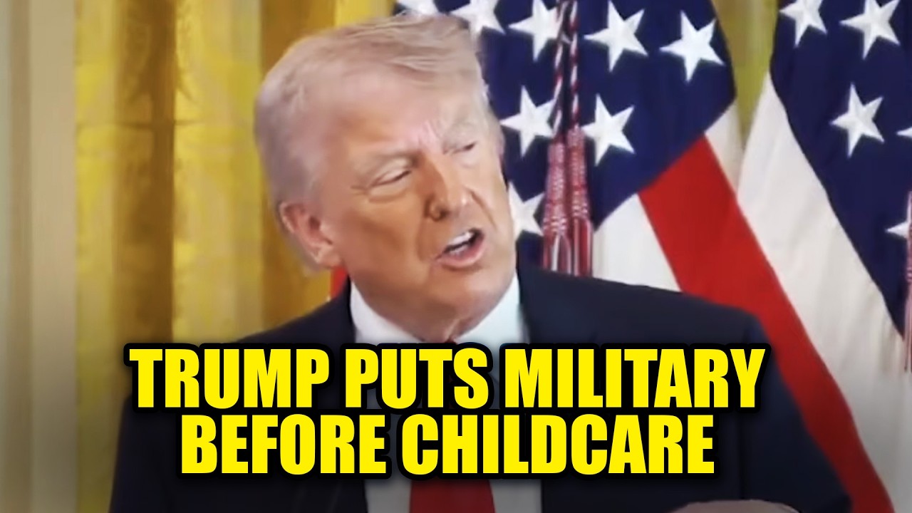 СМОТРИТЕ: Трамп плачет из-за стоимости детского сада, требуя при этом средств для нужд армии.