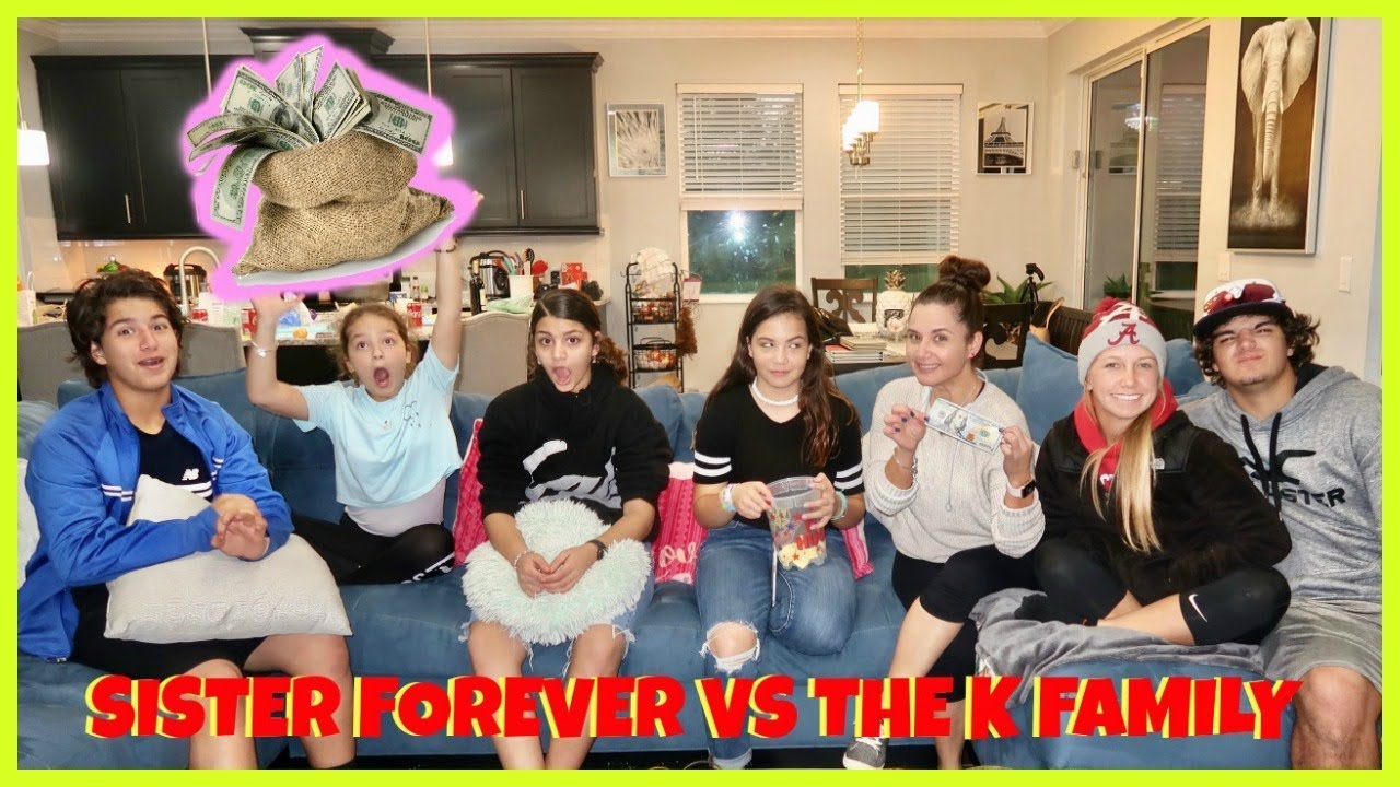 LAST TO BE FOUND WINS $100.00 SISTER FOREVER VS THE K FAMILY