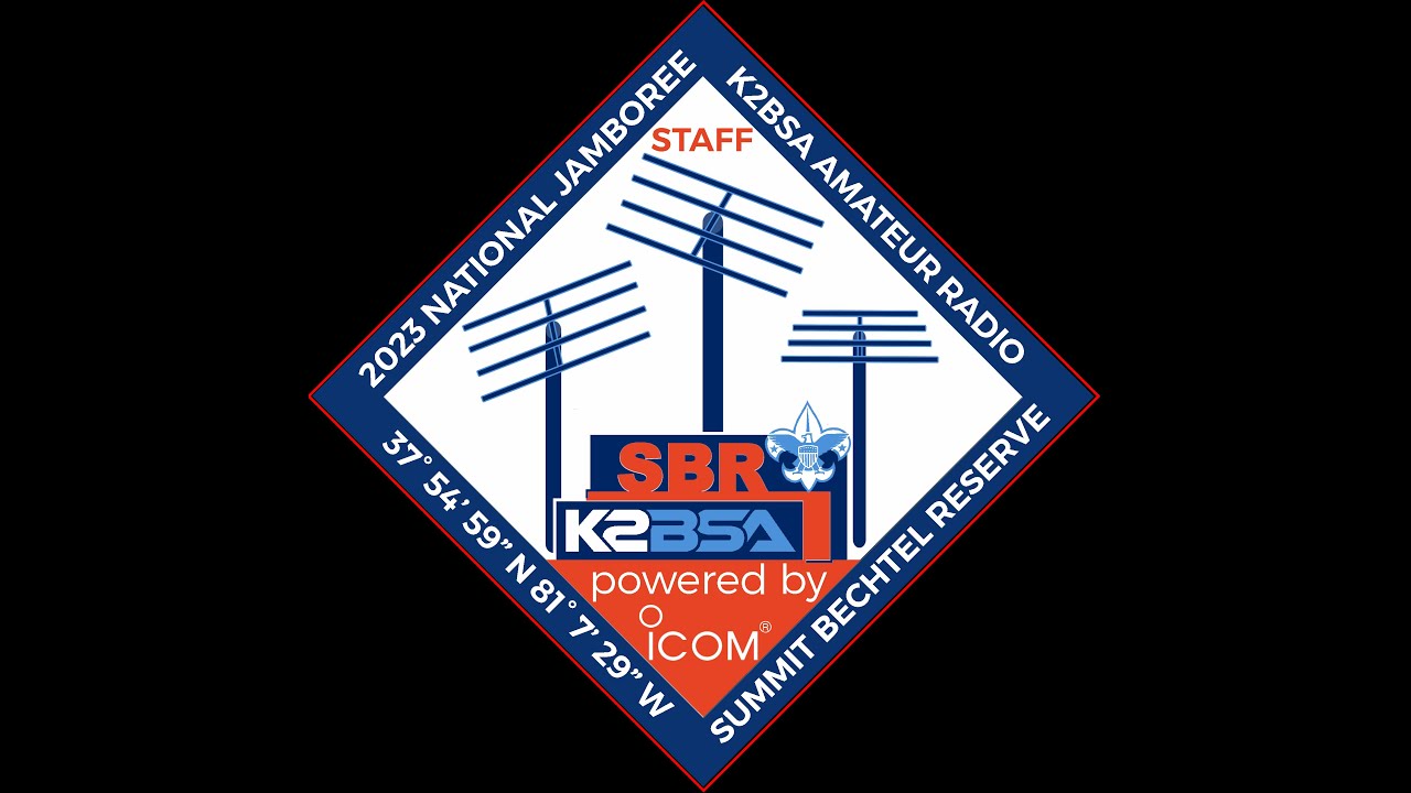 National Jamboree 2023 - K2BSA Antenna Raising