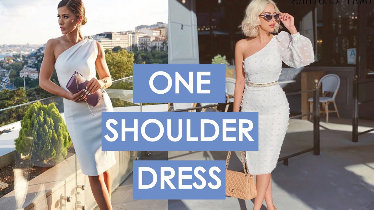 One shoulder dresses