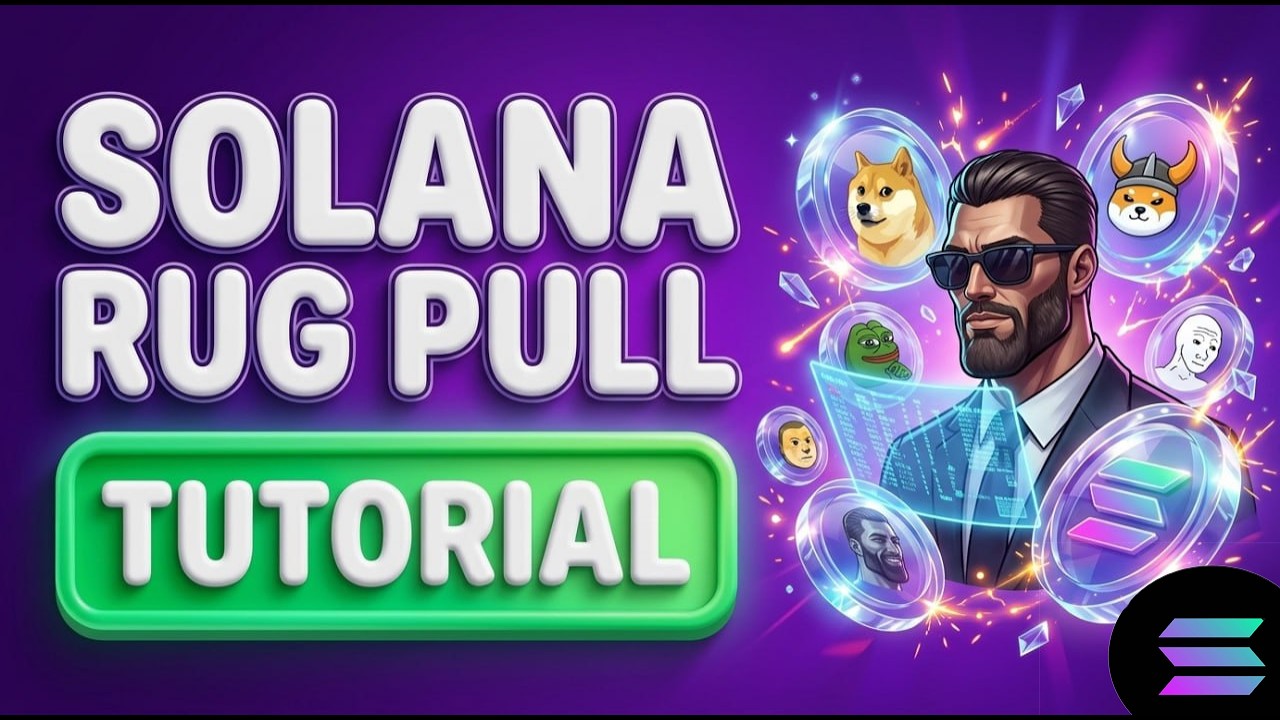Rug Pull: How i am Launch a Meme Coin on Solana with 3 SOL