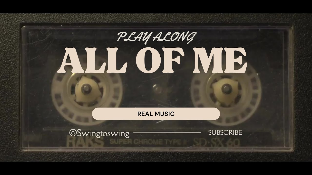 All of Me - Jazz Manouche Play Along (180 BPM) | Gypsy Jazz Trio Backing Track