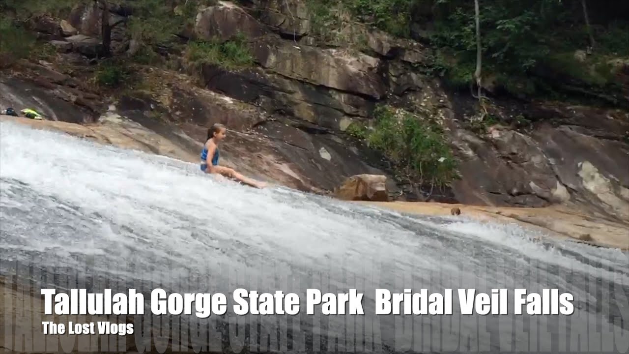 THE LOST VLOGS | Tallulah Gorge State Park  Bridal Veil Falls