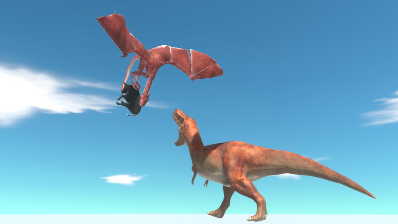 WYVERN & TREX vs EVERY UNIT - Animal Revolt Battle Simulator