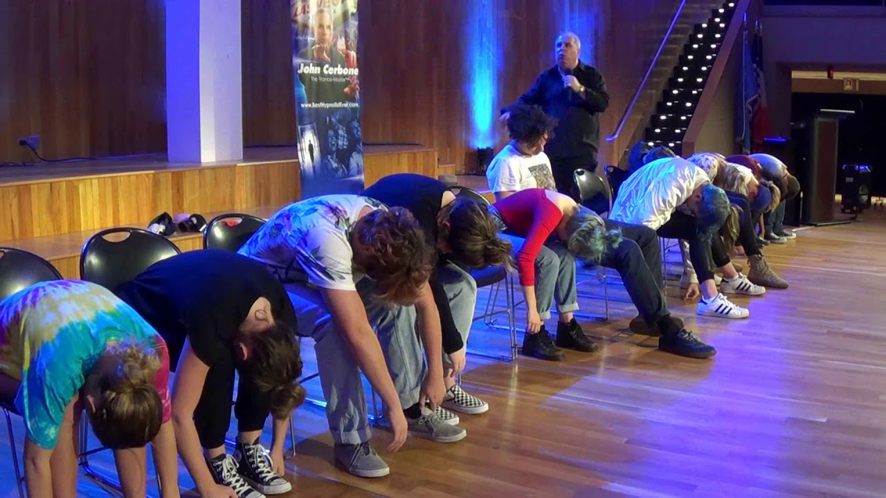 Hilarious College Hypnotist - Hypnotist John Cerbone's College Show 2017 Show