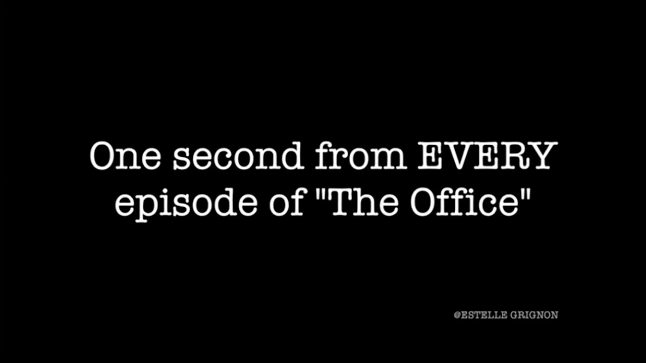 1 Second From EVERY Episode of The Office