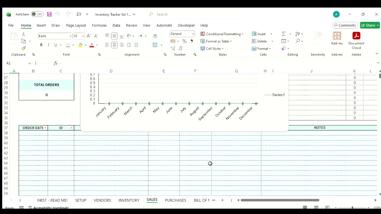 Inventory Tracker Vol 1 Rp9900 Cuma Ceban Doank!