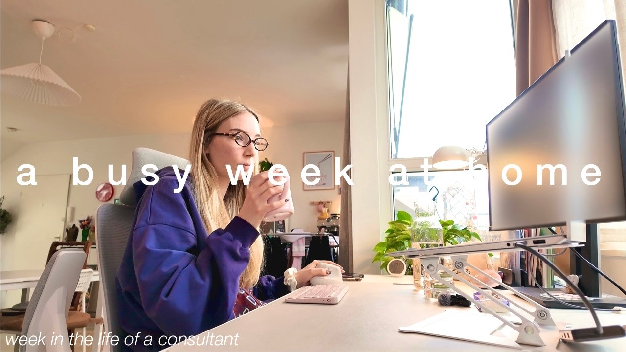 a cozy work from home week as a consultant in cybersecurity