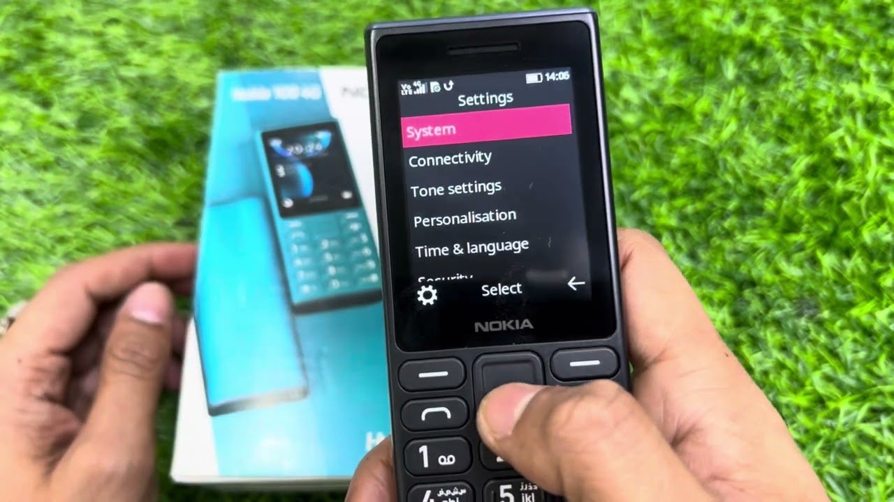 Настройка отключения функции голосового управления Nokia 108 4G | Настройка отключения функции го...