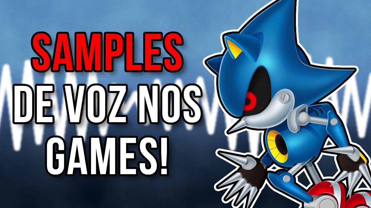Músicas de games com SAMPLES de voz