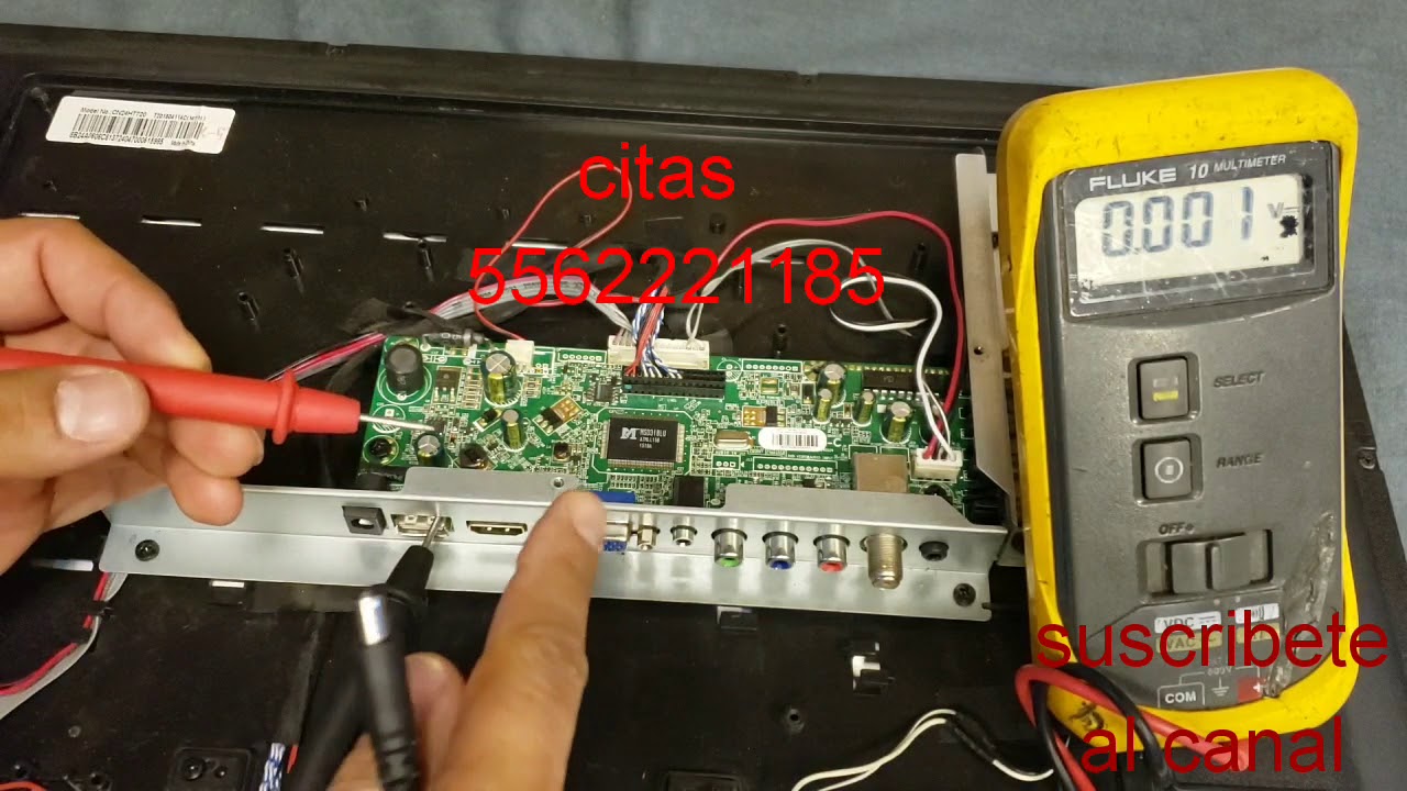 Reparacion de Pantalla mover a México con falla de encendido