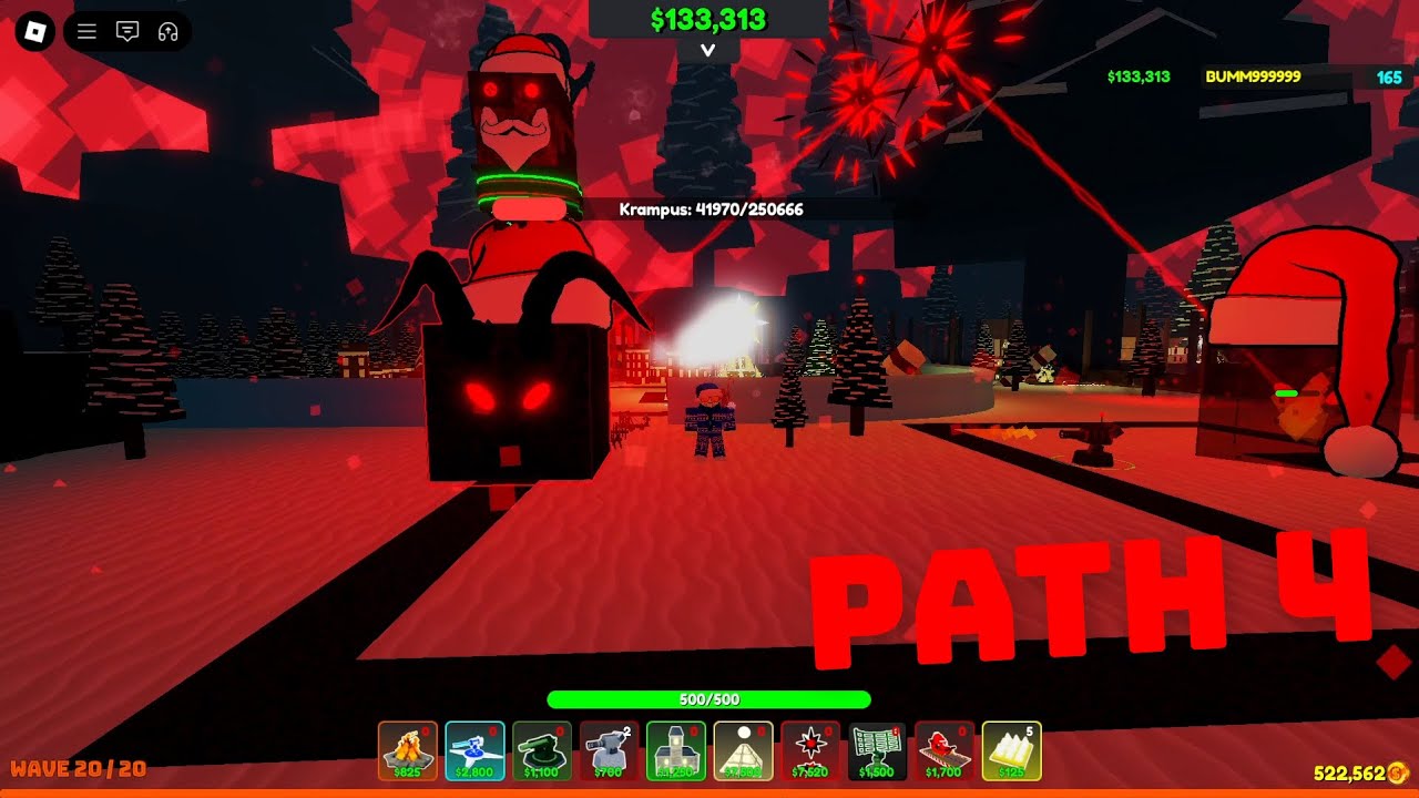 [Cube Defense] Christmas 2024 Path 4 Solo