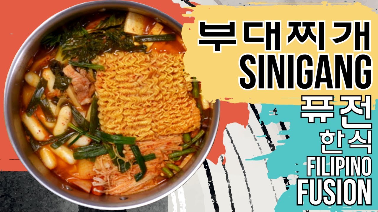Filipino Style Budae Jjigae (Korean Army Base Stew) - Fusion Comfort Food Recipe