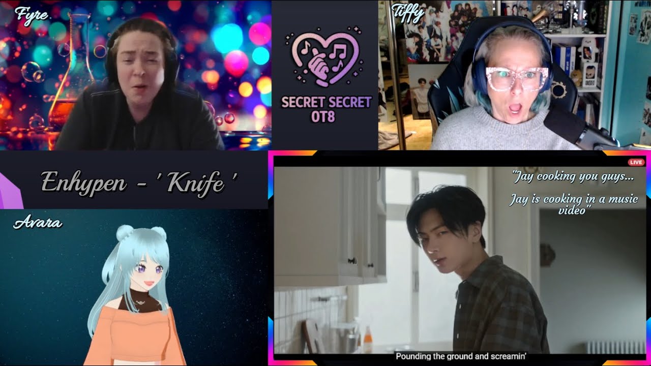 ENHYPEN (엔하이픈) 'Knife' Official MV | JOIN US TO WATCH TIFFY CRASHOUT! | Reaction by SSOT8