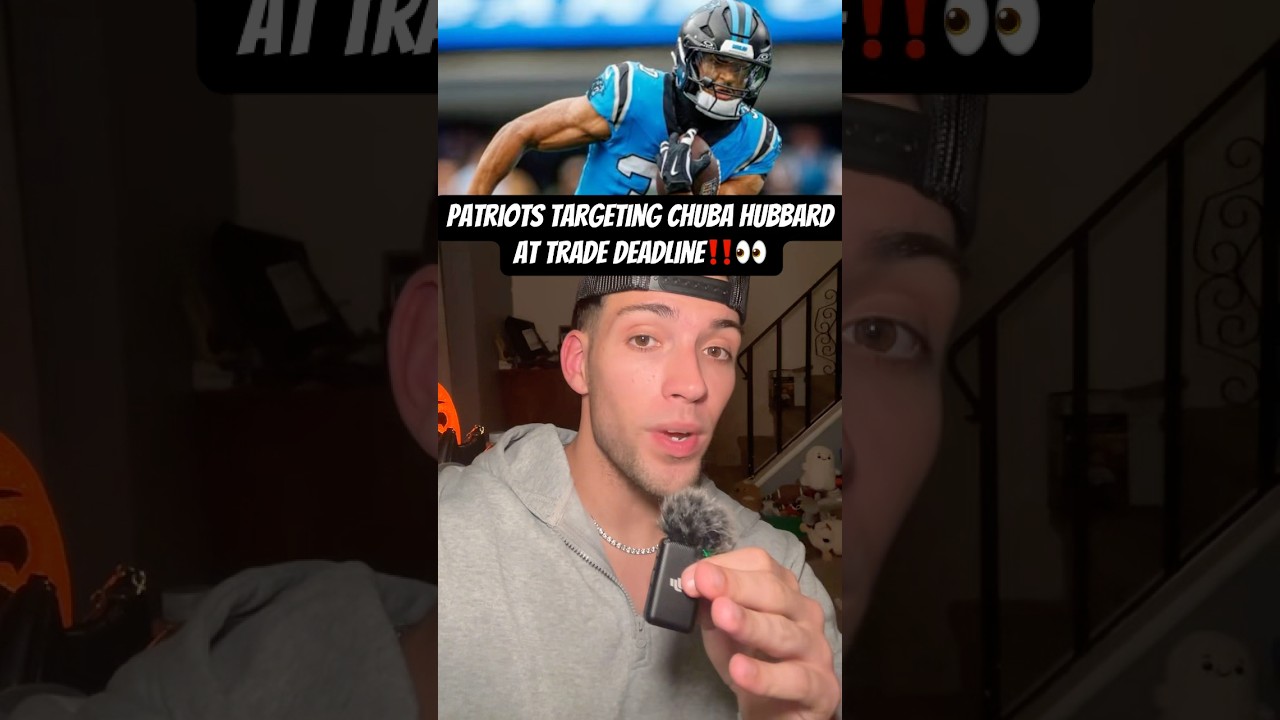 СЛУХИ: #Patriots нацеливаются на раннинбека #Panthers Чабу Хаббарда в последний день обмена #NFL‼️👀