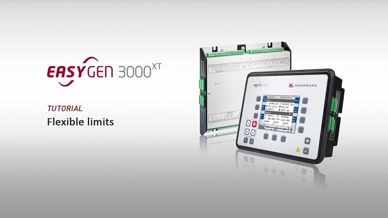 Woodward easygen-3000XT training Part 4: Flexible limits