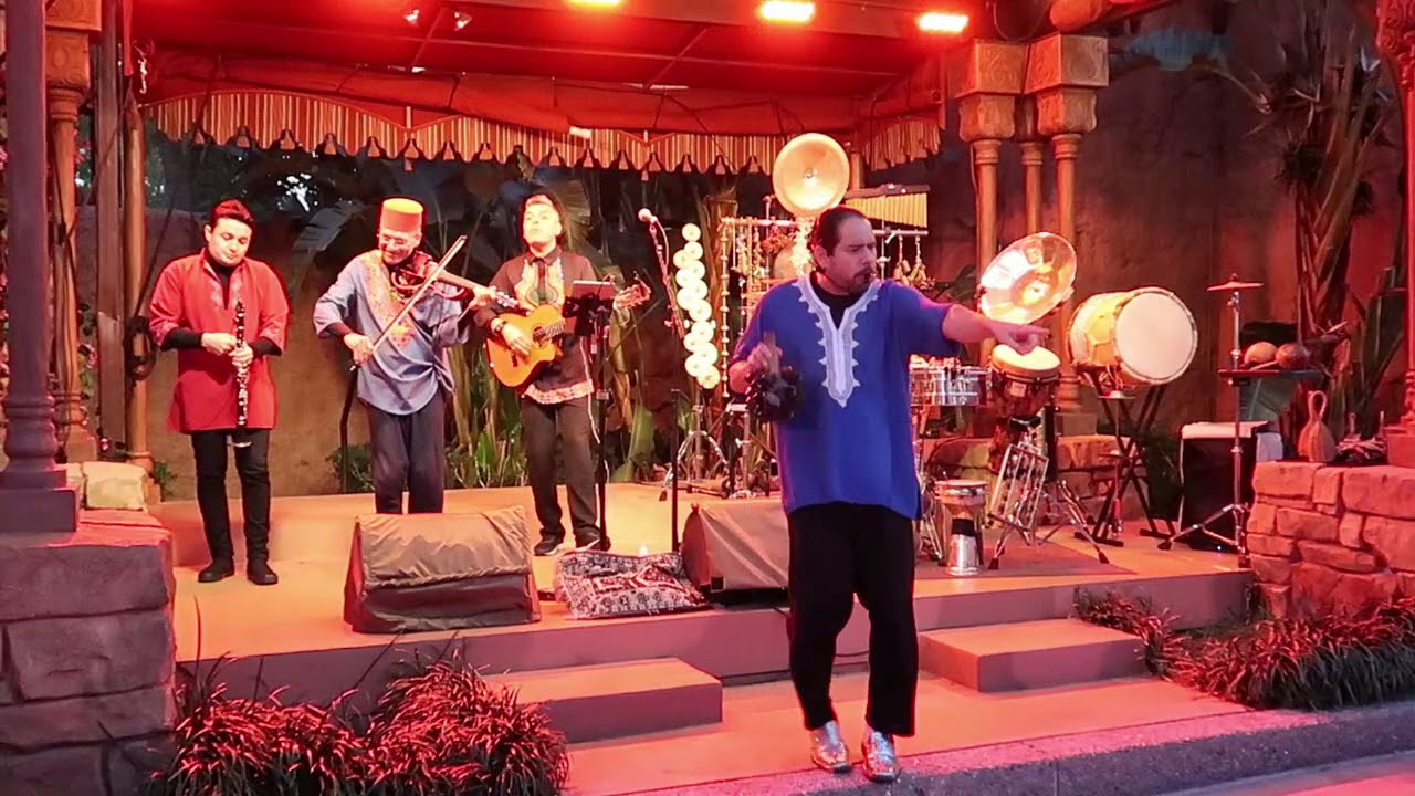 Morocco Pavilion Band During EPCOT Flower and Garden Festival