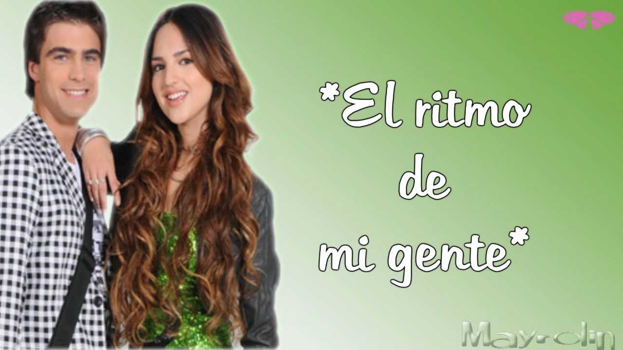 Sueña Conmigo - El ritmo de mi gente (letra)