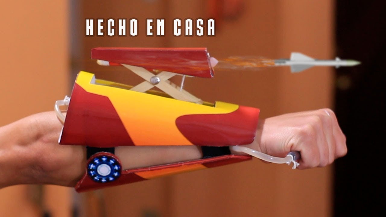 Lanza Misiles de Iron Man Casero - Disfraz de halloween !