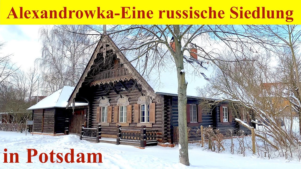 Alexandrowka - Eine russische Kolonie im verschneiten Potsdam