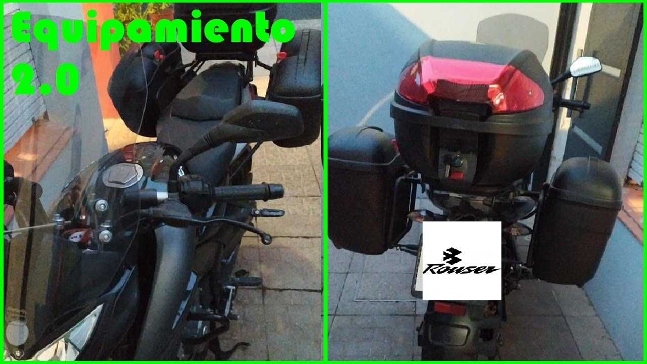 EQUIPAR una Rouser NS200 para VIAJES 2.0 - La MEJOR OPCION!!! - Vlog 124