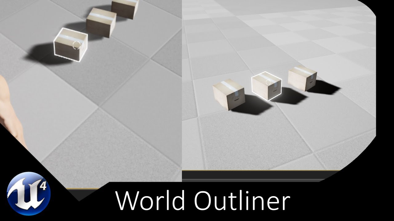 Unreal Engine 4 - World Outliner - Part 22