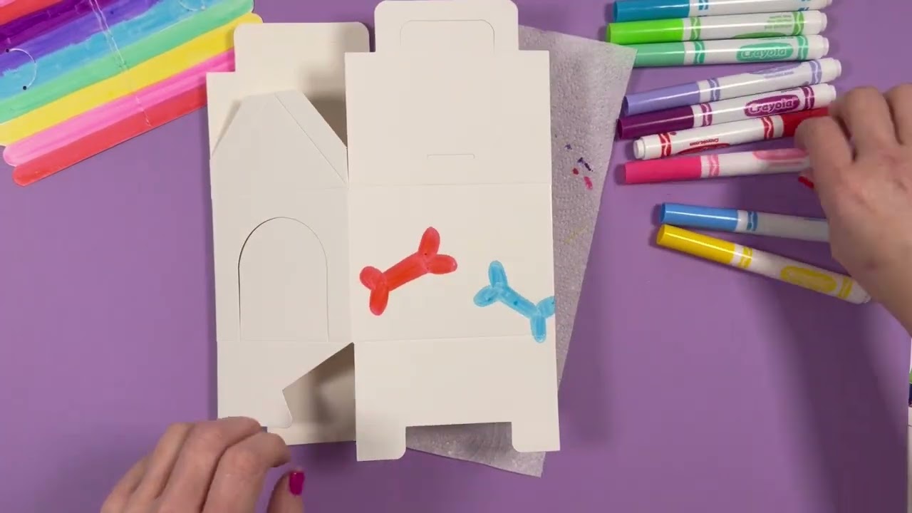 DIY Puppy House Craft for Kids | Valentine’s Day Project | We Craft Box