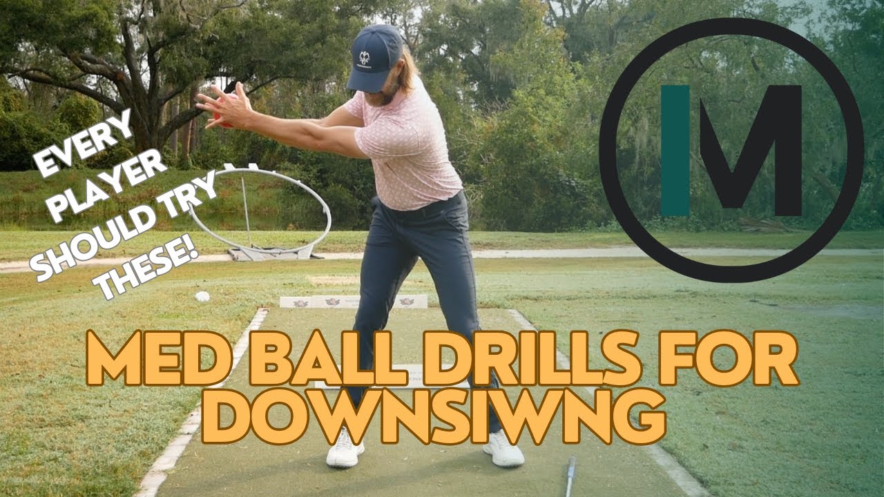 Two Great Med Ball Drills For Downswing | Ian Mellor Golf