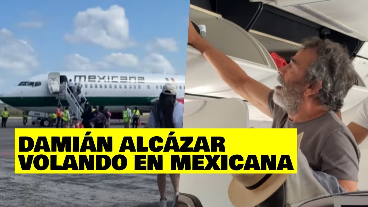 Volando DE Campeche al AIFA con Damián Alcázar en Mexicana de Aviación