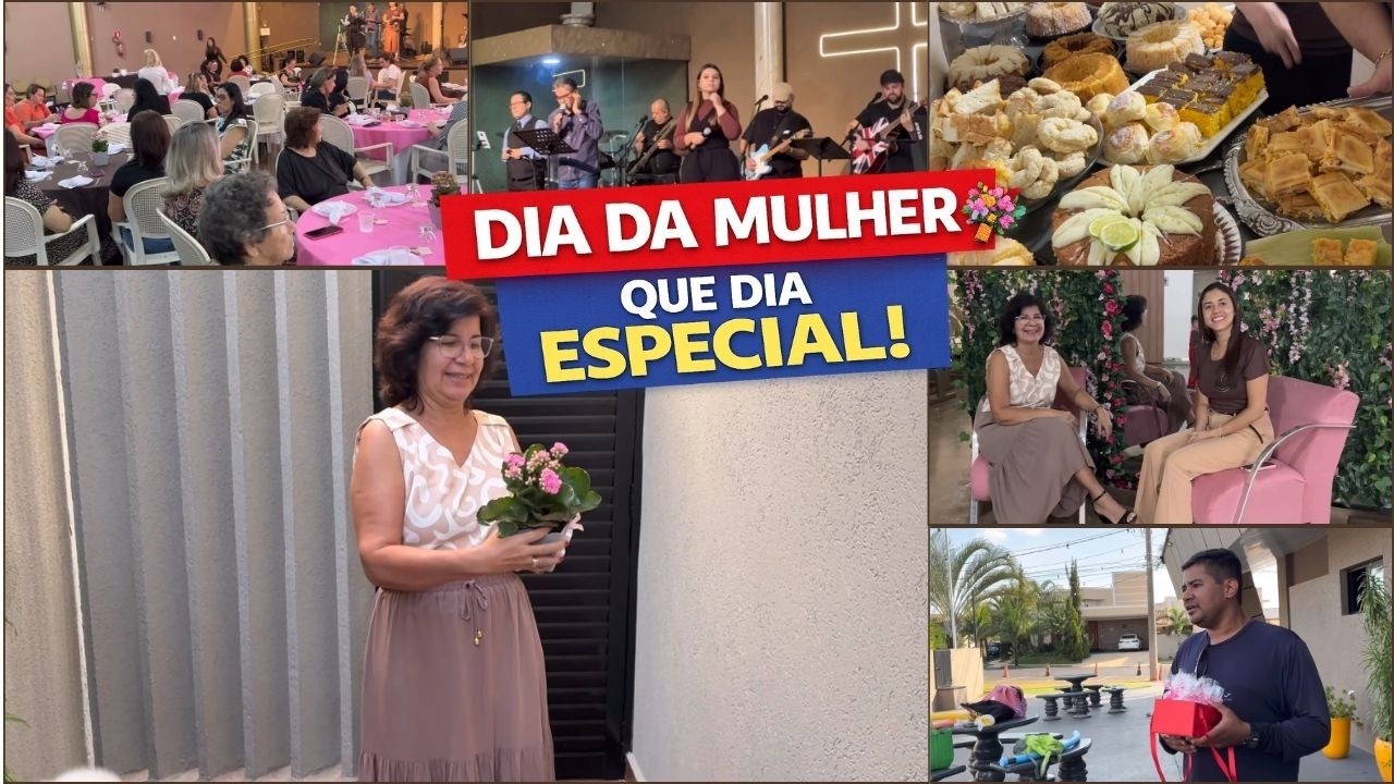 🌸 Não Imaginei Que Esse Dia da Mulher Seria Assim 💖