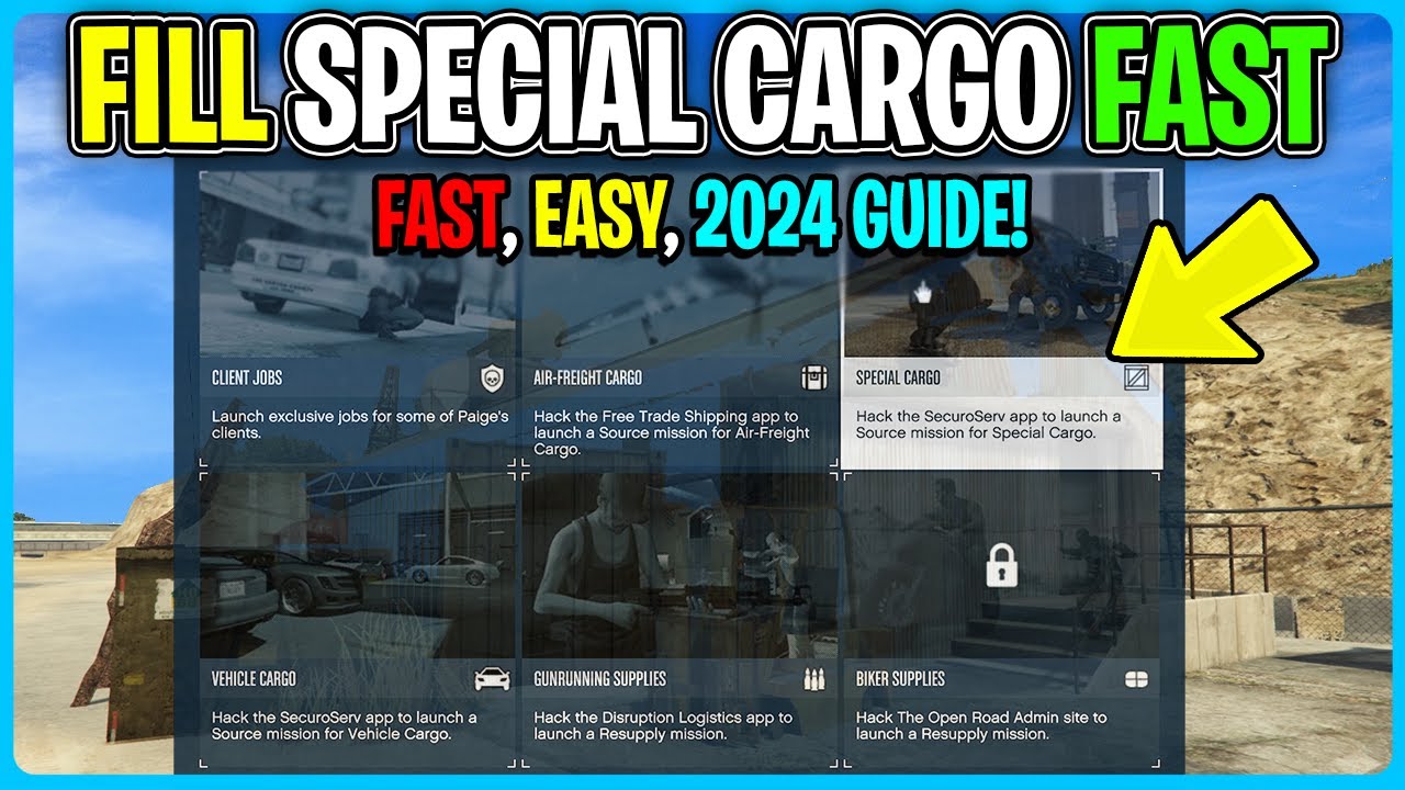 SPECIAL CARGO GTA 5! Fast, Easy Guide