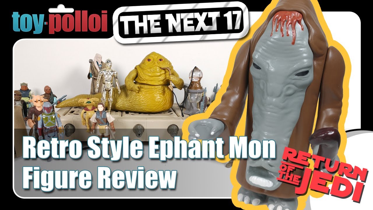 Retro Style Star Wars ROTJ Ephant Mon review - The Next 17 - Toy Polloi