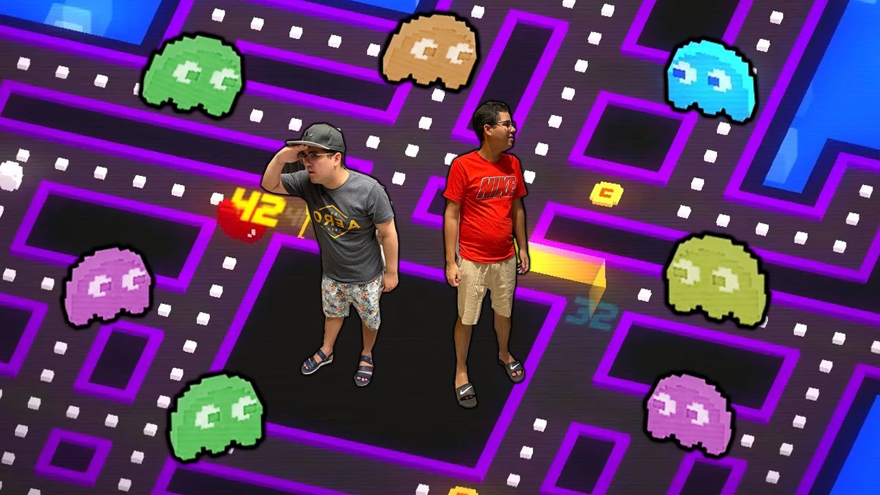 FOMOS CERCADOS POR MUITOS FANTASMAS NO LABIRINTO INFINITO DO PACMAN!!! (PACMAN 256)