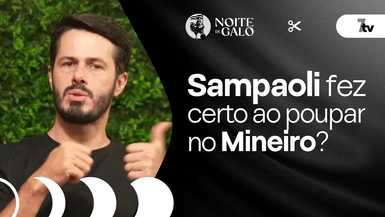 Sampaoli acerta ao poupar jogadores? Fael e bancada analisam escolhas do Galo no Mineiro ⚽ #galo