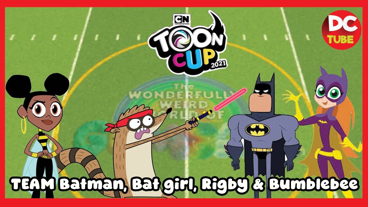 Toon Cup - Team Bumblebee, Rigby, Batman & Batrgirl #soccer