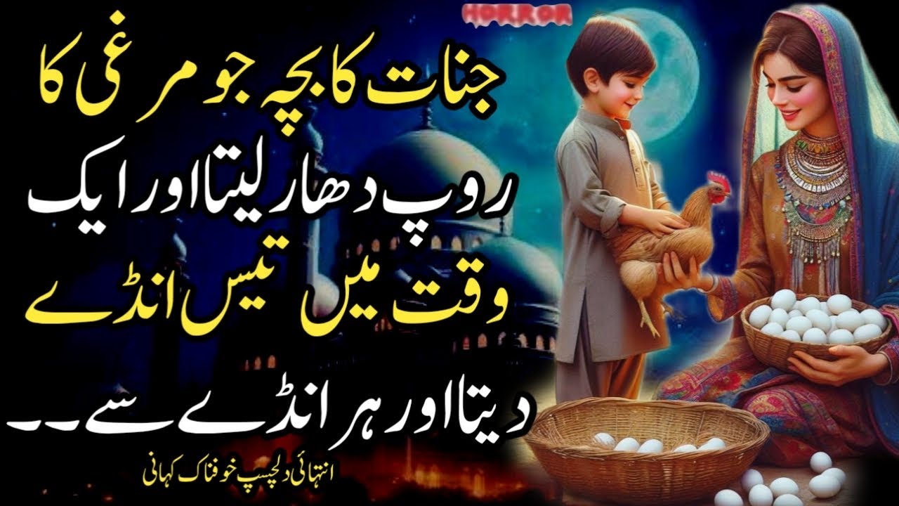Jinnat Ka Bacha Jo Murgi Ka Roop Dhar Laita Aur Aik Waqt Mein 30 Andey Daita Aur Har Andey Say..