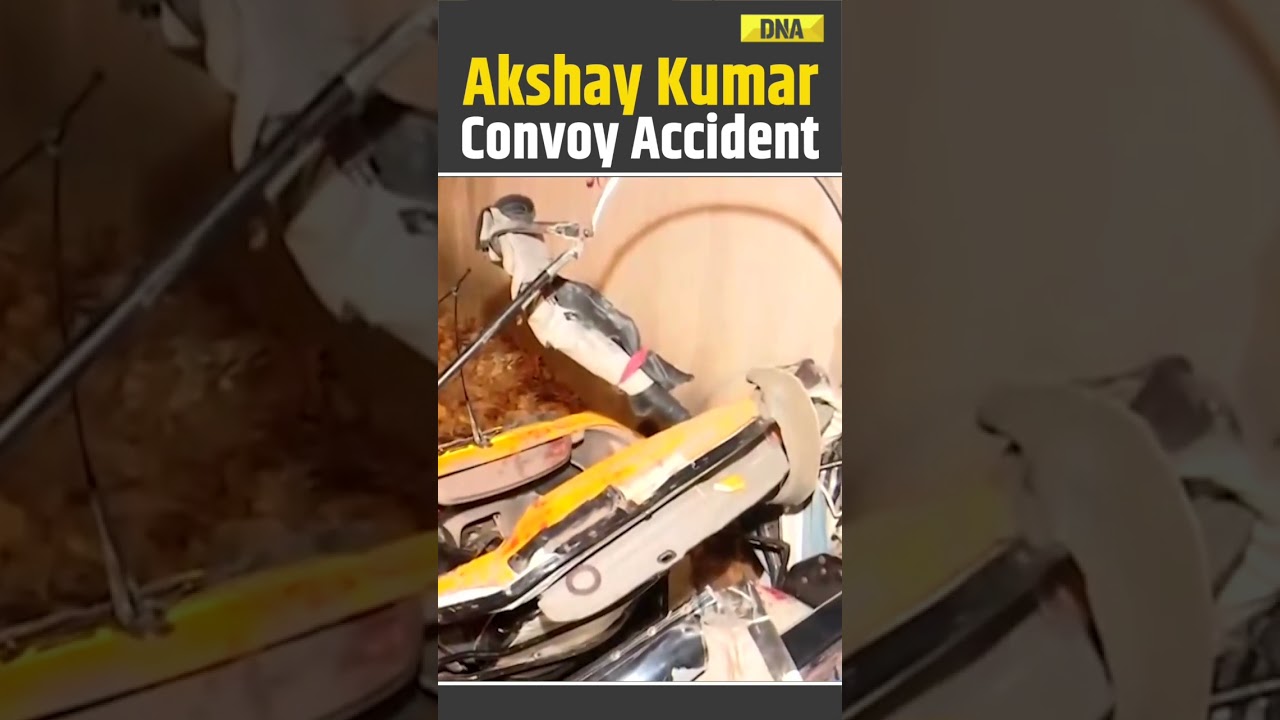 Akshay Kumar’s Escort Vehicle Involved In Juhu Accident | Two Injured | Bollywood | Entertainment