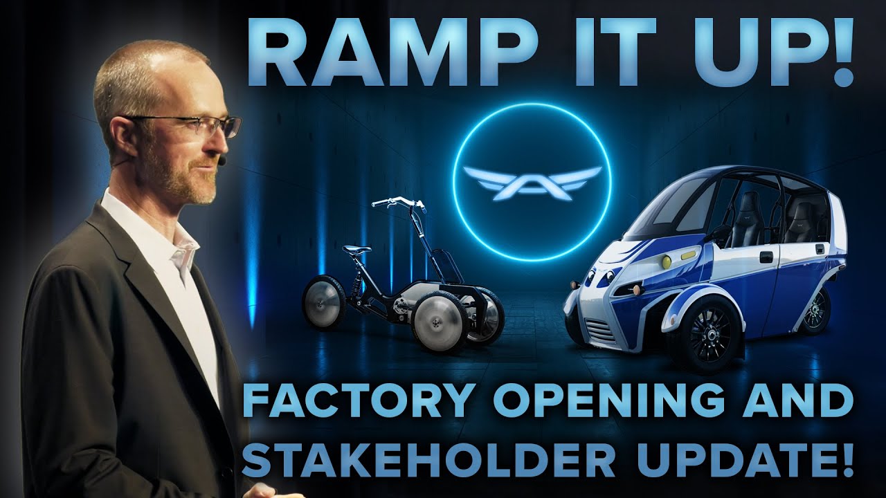 RAMP IT UP! The Arcimoto Factory Opening & Stakeholder Update