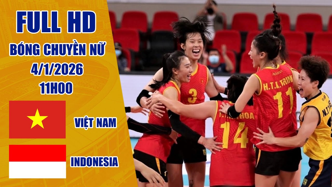 Bóng chuyền nữ Việt Nam - Indonesia | Thanh thúy, Kiều Trinh tổng công 200% sức lực