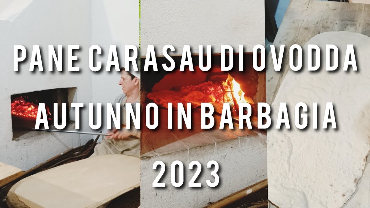 Pane carasau di Ovodda Autunno in Barbagia 
