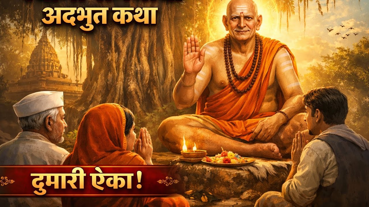🙏 दुपारी ऐका स्वामी समर्थांची ही चमत्कारिक कथा | आयुष्य बदलू शकते