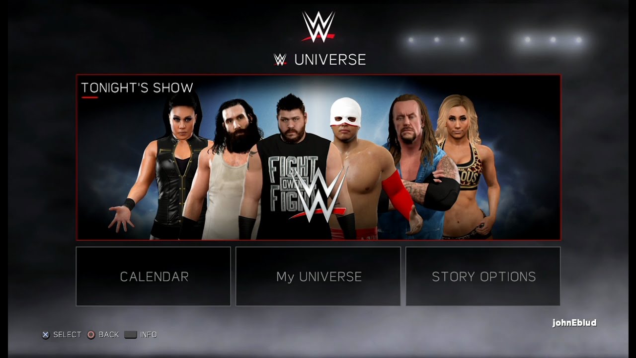 nL Live - WWE 2K17 Universe Mode: WWE Episode #1
