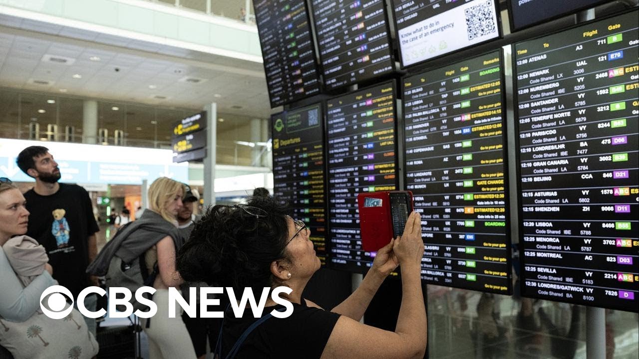 Worldwide tech outages impacting airlines, businesses running Microsoft software